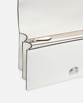 Love Bag One medium shoulder bag in leather with turquoise buckle - | Pinko