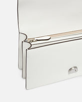 Love Bag One medium shoulder bag in leather with turquoise buckle - | Pinko