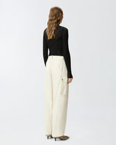 Flowing cotton trousers - | Pinko