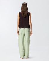 Pantalon fluide en coton - | Pinko