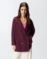 Σταυρωτό σακάκι με σχέδιο τύπου γραβάτας - | Pinko