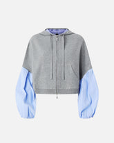 Sudadera con aplicación estilo camisa - | Pinko