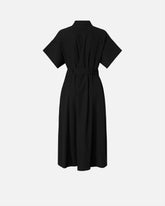 Robe chemise midi ceinturée - | Pinko