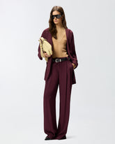 Maglia leggera a coste con trasparenze - | Pinko