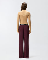 Maglia leggera a coste con trasparenze - | Pinko