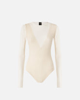 Bodysuit with sheer details - | Pinko
