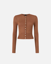 Cardigan avec boutons en nacre - | Pinko