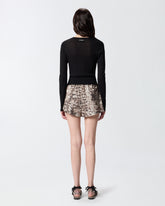 Cardigan with mother-of-pearl buttons - | Pinko