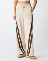 Pantaloni sportivi con bande - | Pinko