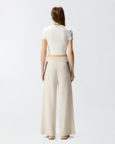 Pantaloni sportivi con bande - | Pinko