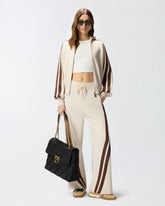 Felpa con zip e logo Love Birds - | Pinko