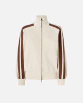 Sweat-shirt zippé avec logo Love Birds - | Pinko