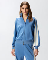 Felpa con zip e logo Love Birds - | Pinko