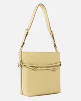 Średnia skórzana torebka na ramię Bucket Belt Bag - | Pinko
