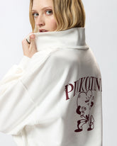 Sweat-shirt avec imprimé cœur et Pinkotini - | Pinko