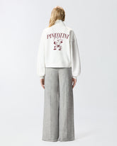 Sweatshirt with heart and Pinkotini print - | Pinko