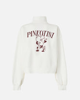 Sweat-shirt avec imprimé cœur et Pinkotini - | Pinko