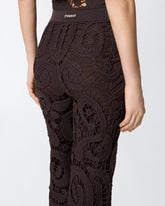 Pantaloni crochet geometrico - | Pinko
