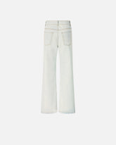 Jean à taille rabattable contrastante - | Pinko