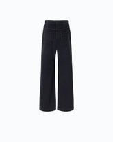 Dżinsy wide leg do noszenia na dwa sposoby - | Pinko
