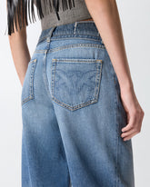 Jeans balloon effetto vissuto - | Pinko