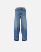 Jean ballon effet vieilli - Bleu clair | Pinko