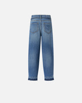 Ballonjeans mit Used-Effekt - Hellblau | Pinko