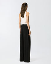 Pantalon à ceinture bijou - | Pinko