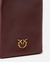 Custodia smartphone a tracolla in pelle - | Pinko