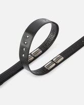 Texan belt in crocodile-print leather, 3 cm - | Pinko