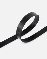 Ζώνη 3 cm από γυαλιστερό δέρμα με μεταλλικά θηλύκια - | Pinko