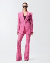 Pantaloni svasati in pizzo - | Pinko