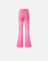 Pantalon évasé en dentelle - | Pinko