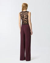 Top smanicato crochet geometrico - | Pinko