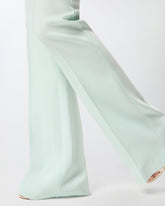 Pantalon évasé à pli marqué - | Pinko