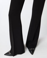 Pantaloni svasati con piega stirata - | Pinko