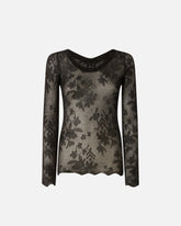 Floral lace sweater - | Pinko