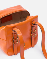 Borsa a tracolla piccola Cubic Bag in pelle shiny - | Pinko
