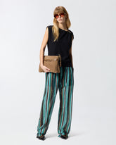 Top con dettaglio dorato - | Pinko