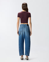 Top corset à manches courtes - | Pinko