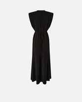 Abito lungo smanicato con catena - | Pinko