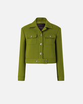 Giubbino cropped con impunture - | Pinko