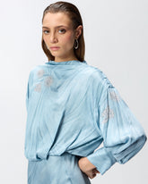 Abito midi fluido con stampa gioiello piazzata - | Pinko