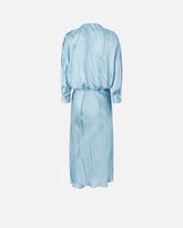 Robe midi fluide à imprimé bijou placé - | Pinko