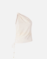 Top monospalla con nodo - | Pinko