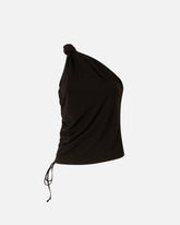 Top na jedno ramię z węzłem - | Pinko