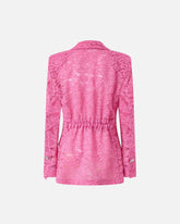 Blazer in pizzo con bottoni gioiello - | Pinko