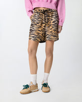 Shorts con stampa tigrata - | Pinko