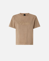 T-shirt con ricamo PINKO distressed - | Pinko