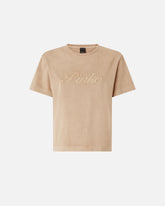 T-shirt con ricamo PINKO distressed - | Pinko